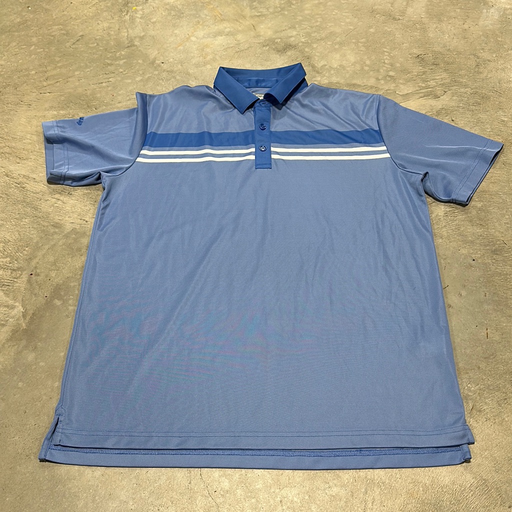 Callaway Brand Blue Golf Shirt  Size L  C82